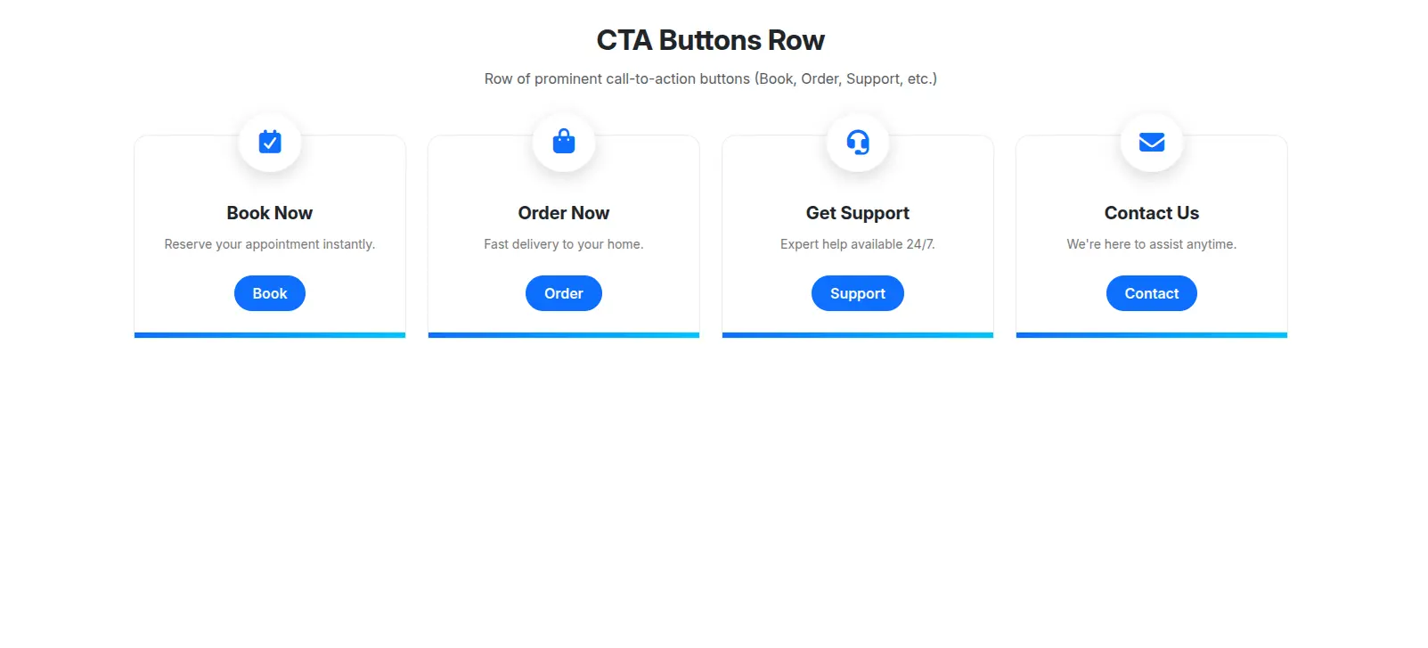 CTA Buttons