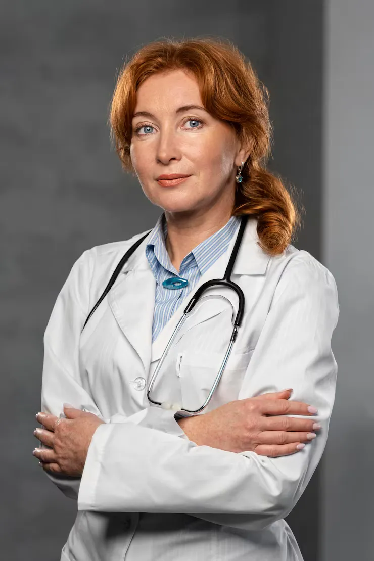 Portrait of Ophthalmologist Dr. Emma Wilson